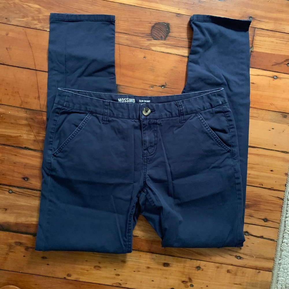 Mossimo Blue Skinny Pants